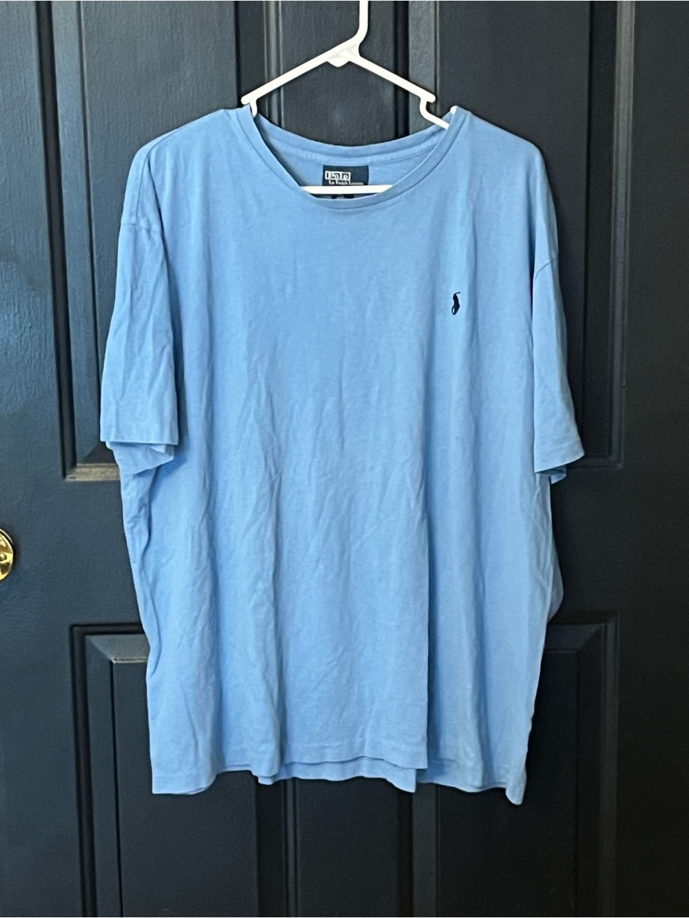Ralph Lauren Light Blue Short-Sleeve Tee with Polo Pony